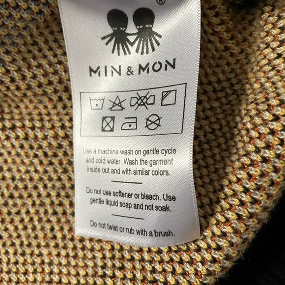 Min & Mon Black Cotton Pigeonista Sweater - Picture 6 of 7